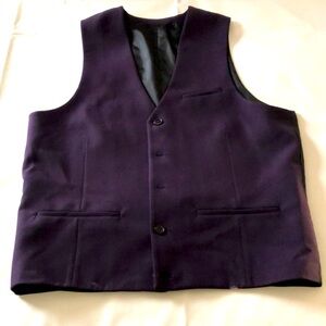 Mens Asos burgundy vest